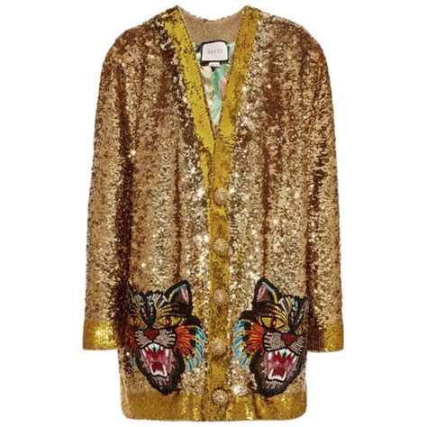 gucci sequin jacket replica|gucci tiger nylon canvas.